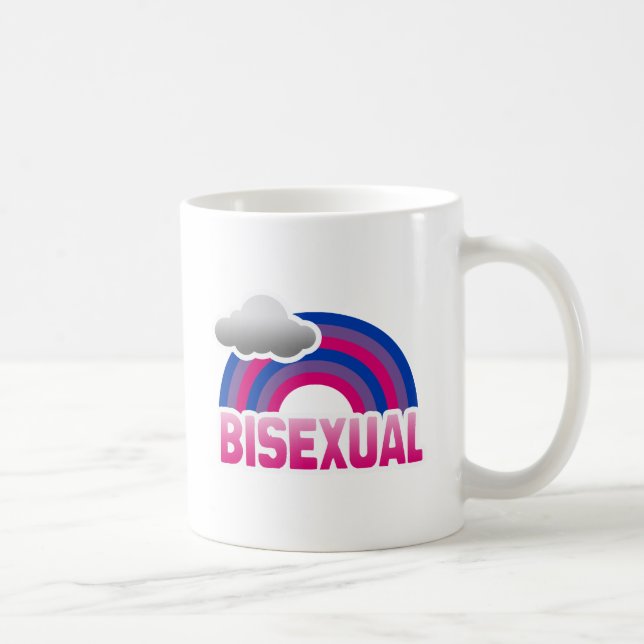 CANECA DE CAFÉ ARCO-ÍRIS BISSEXUAL (Direita)