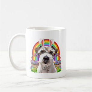 Caneca De Café Arco-íris de cão