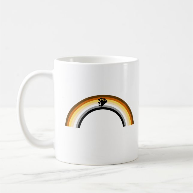 Caneca De Café Arco-íris de Ursos (Esquerda)