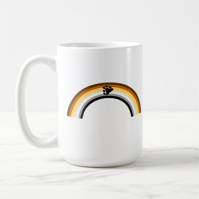 Caneca De Café Arco-íris de Ursos (Esquerda)