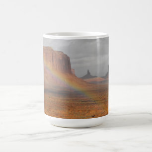 Caneca De Café Arco-íris do deserto