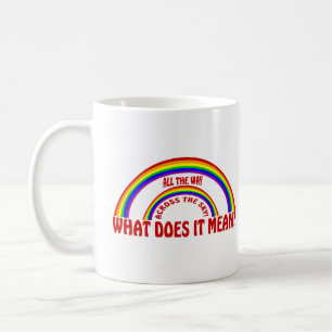 CANECA DE CAFÉ ARCO-ÍRIS DOBRO - QUE SIGNIFICA?