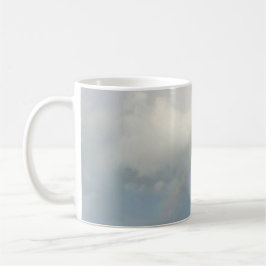 Caneca De Café Arco-íris num Primavera dia