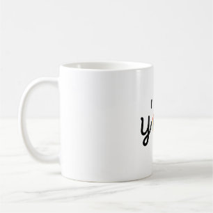 Caneca De Café arco-íris vocês texto
