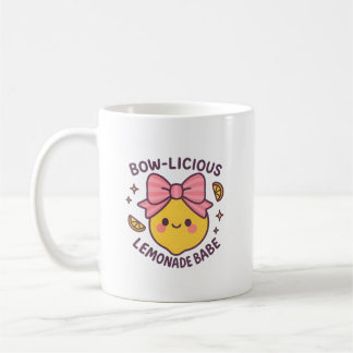 Caneca De Café Arco-Licioso Lemonade Babe png - Fruta Bonita Para