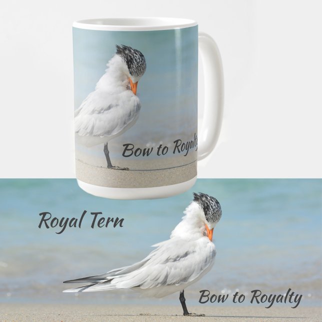 Caneca De Café Arco Real Tern Seabird à Royalty (Criador carregado)