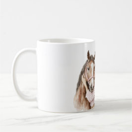 Caneca De Café Arco rosa Fazenda ocidental Cavalo