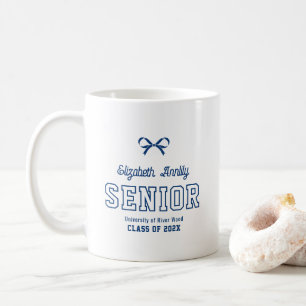 Caneca De Café Arco Sênior Personalizado Ano Script Graduado Facu