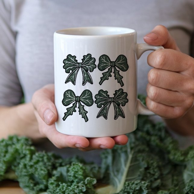 Caneca De Café Arco verde-claro (Criador carregado)