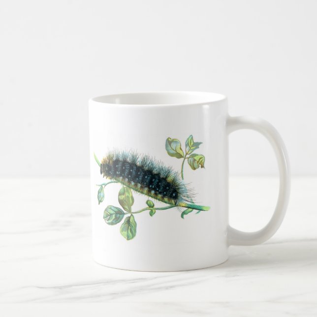 Caneca De Café Arctia caja caterpillar (Direita)