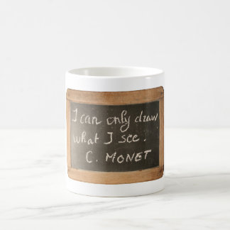 Caneca De Café Ardoise 05 Famous Artist Cote Monet Mug