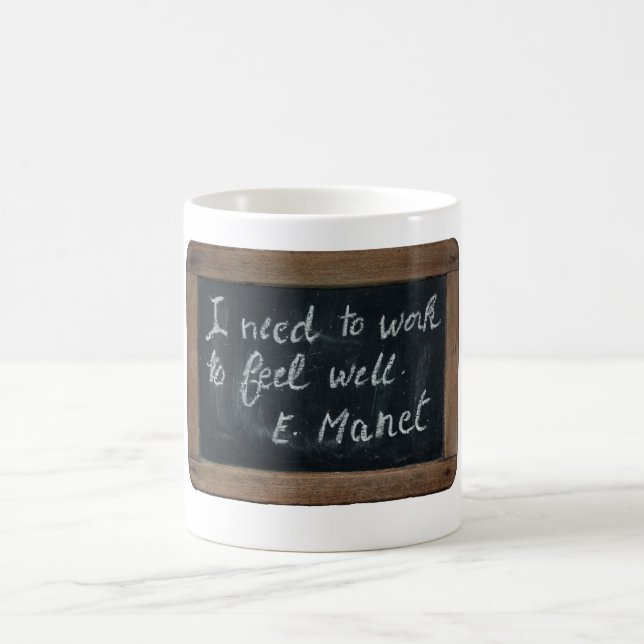 Caneca De Café Ardoise 07 Manet's Cote Mug (Centro)
