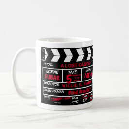 Caneca De Café Ardósia da câmera de filme