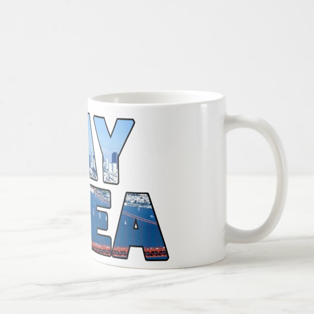 Caneca De Café Área da Baía de São Francisco (Direita)