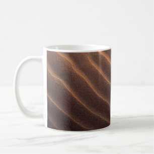 Caneca De Café Areia castanha com água pela manhã