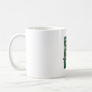 Caneca De Café Argélia Gol Energia Esqueleto Atacante Nações Negr