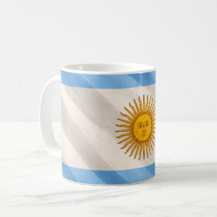 Caneca De Café Argentina Flag Mug