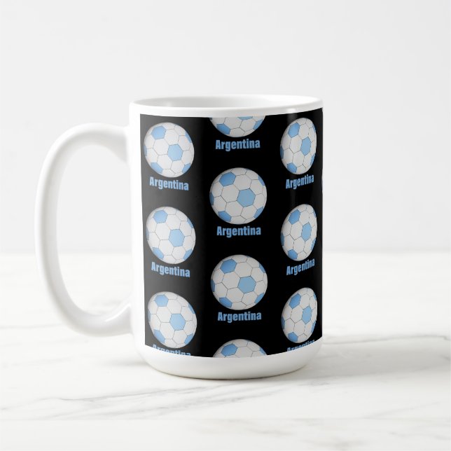 Caneca De Café Argentina futebol  (Esquerda)