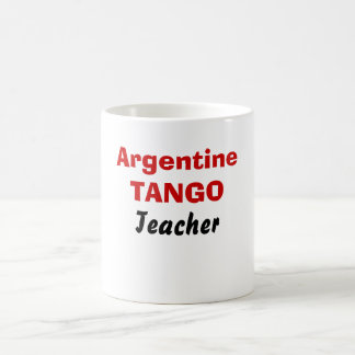 Caneca De Café Argentina, TANGO, professor