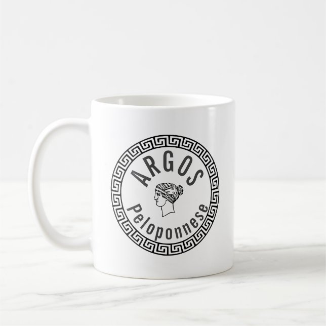 Caneca De Café Argos - Peloponeso (Grécia) Coffee Mug (Esquerda)