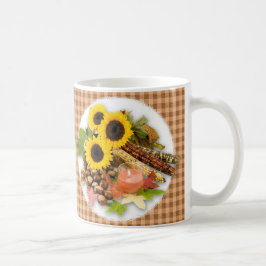 Caneca De Café Argumento Floral do outono