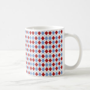 Caneca De Café Argyle Pattern Mug