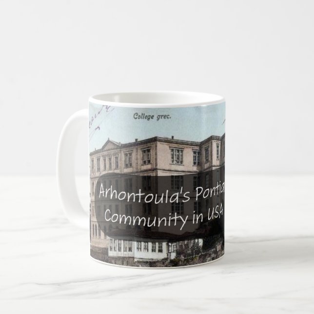 Caneca De Café Arhontoula's Pontiaka Cup (Frente Esquerda)