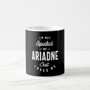 Caneca De Café Ariadne Personalizado Nome Aniversário Presente
