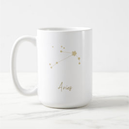 Caneca De Café Aries Constelle Zodiac