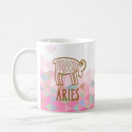 Caneca De Café Aries - Sinal Zodiac