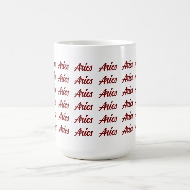 Caneca De Café Aries Vibes (Centro)