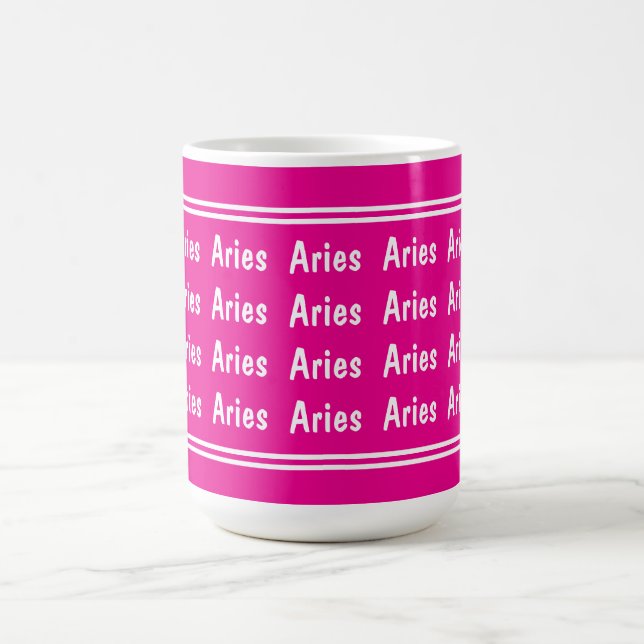 Caneca De Café Aries Vibes (Centro)