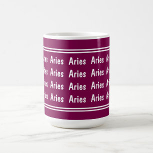 Caneca De Café Aries Vibes