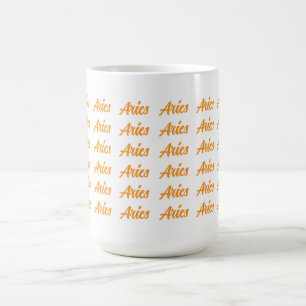 Caneca De Café Aries Vibes
