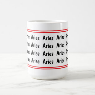 Caneca De Café Aries Vibes
