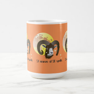 Caneca De Café Ariete 21 al marzo 20 Tazze Aprile