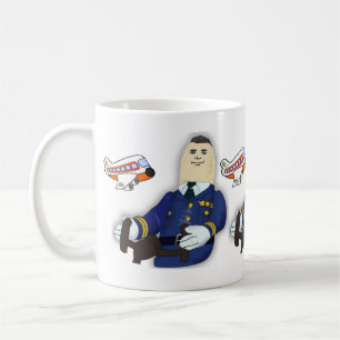 Caneca De Café Ariline Pilot Mug