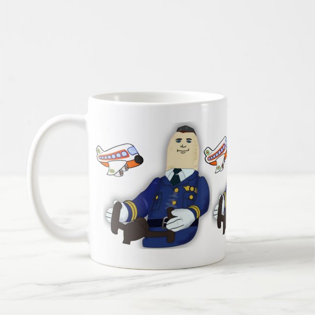 Caneca De Café Ariline Pilot Mug (Esquerda)