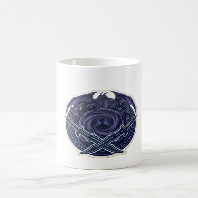 Caneca De Café Arise Core – Dual Daggers & Shadow Aura Mug (Centro)