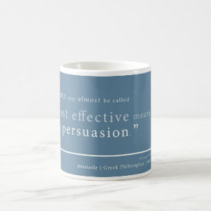 Caneca De Café Aristotle 'em Persuasion