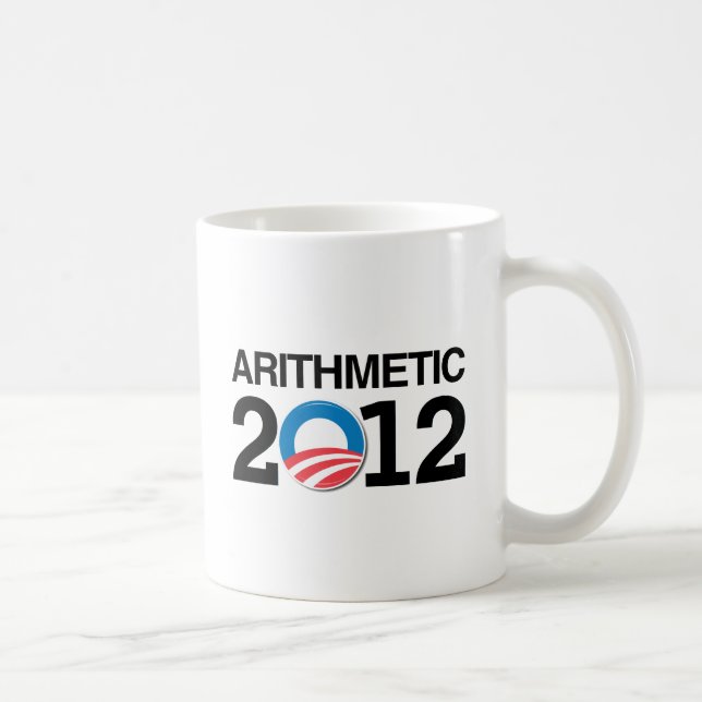 CANECA DE CAFÉ ARITMÉTICA COM OBAMA - .PNG (Direita)