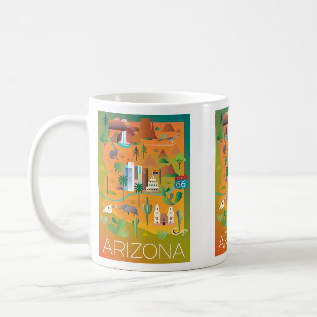 Caneca De Café Arizona (Esquerda)