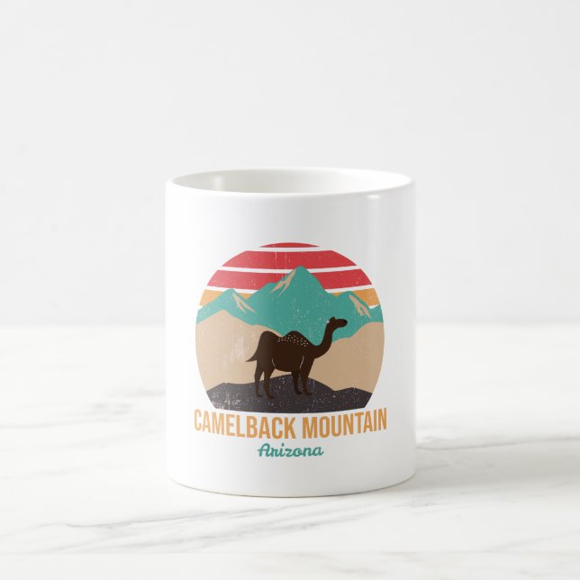 Caneca De Café Arizona de Camelback Mountain (Centro)