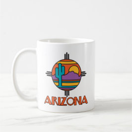 Caneca De Café Arizona Desert Mandala
