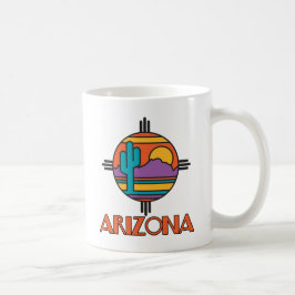 Caneca De Café Arizona Desert Mandala