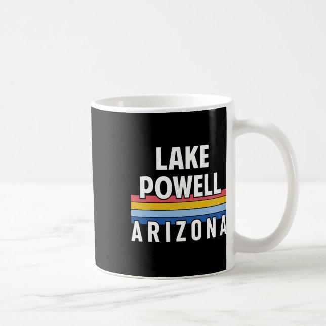 Caneca De Café Arizona Lake Powell Vacation Souvenir Gift  (Direita)