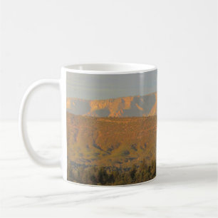 Caneca De Café Arizona Paisagem Foto Pinheiros Árvores e Montanh