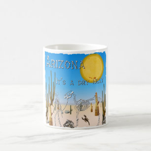 Caneca De Café Arizona seca do calor