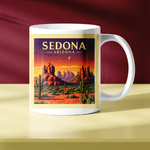 Caneca De Café Arizona Vintage Sedona