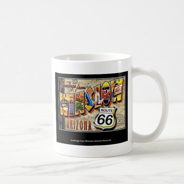 Caneca De Café arizona Winslow (Direita)